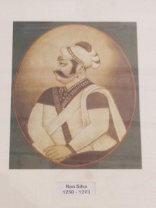 The earliest maharaja we saw at the Jaswant Thada Temple in Jodphur