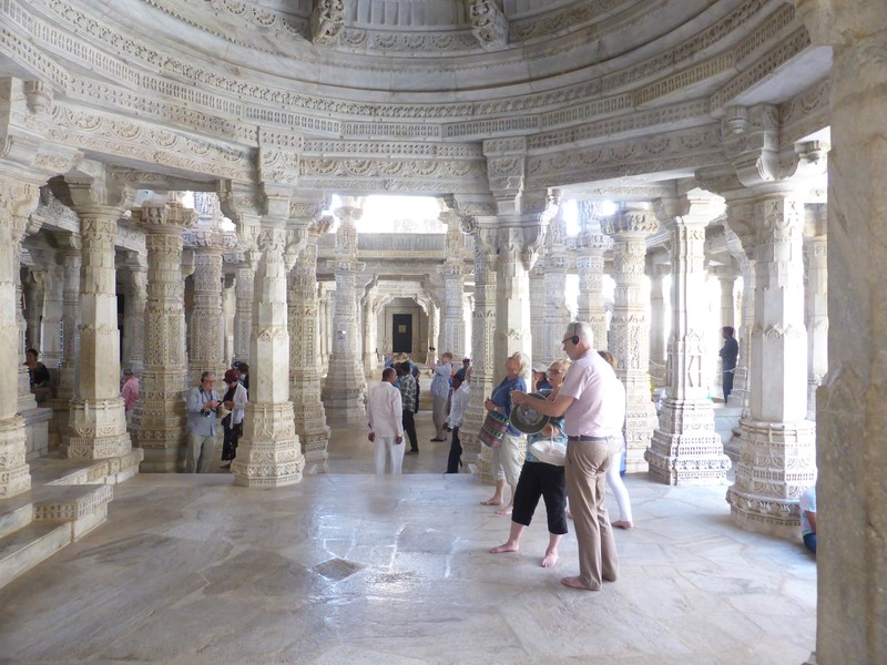 Jain Temples at Ranakpur - 1444 pillars in temple and none the same (66)