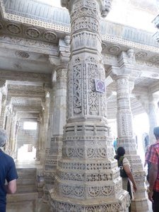 Jain Temples at Ranakpur - 1444 pillars in temple and none the same (14)