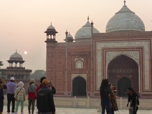 Taj Mahal - sunset (4)