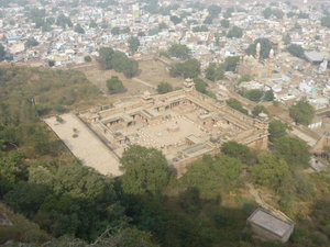Palace seen from Gwalior Fort