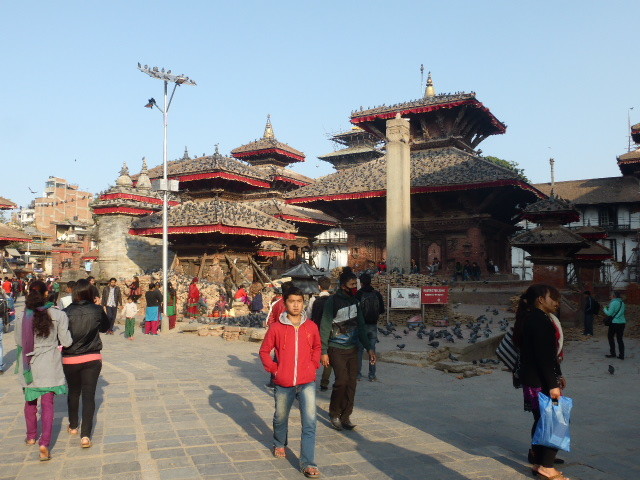 Durbar Square & surrounds in Kathmandu - Pratap Malla Statue (3)