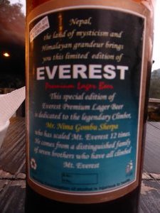 Everest beer in Nepal (2)