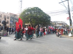 Protest about fuel in Pokhara (2)