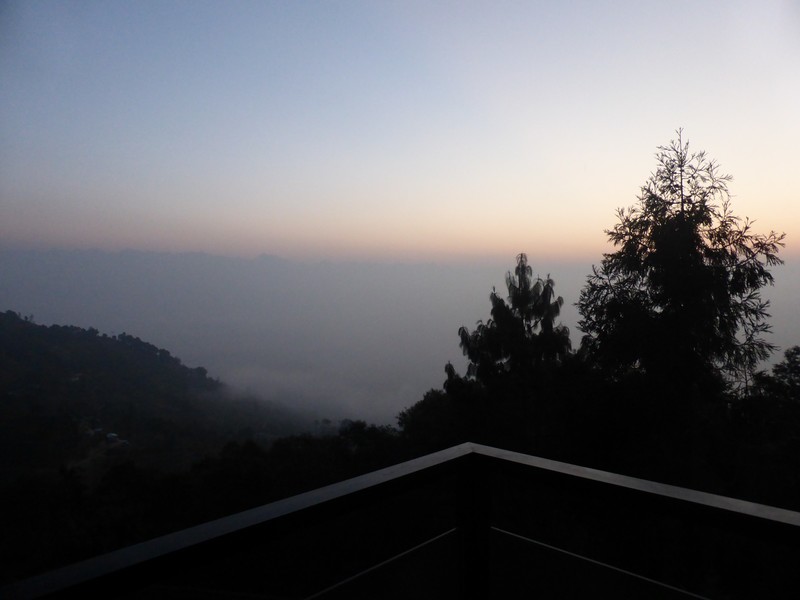 Sunrise above Nagarkot Nepal (3)