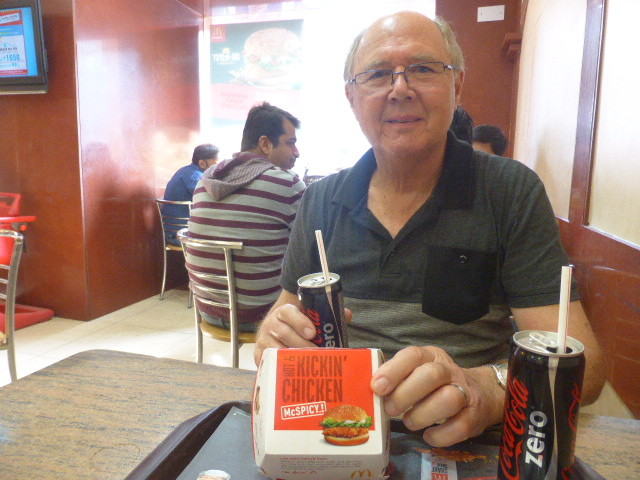 Lunch at McDonalds Indian Style (2)