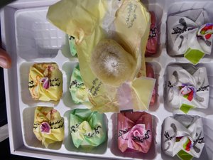 Hand made sweets in Kyoto