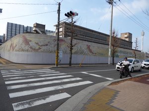 Massive Mural in Hiroshima (3)