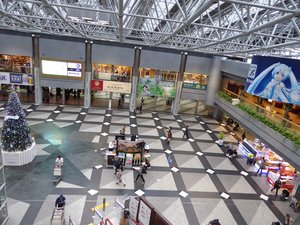 New Chitose Airport - check-in floor