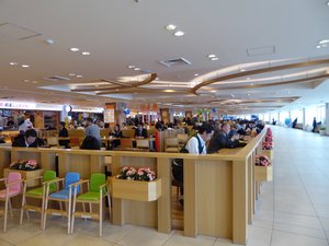 New Chitose Airport - one of the food halls