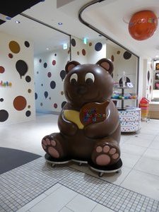 New Chitose Airport - Royce Chocolate bear