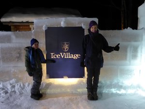 Tomamu Ice Village Entrance