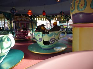 Tokyo Disneyland - teacup ride