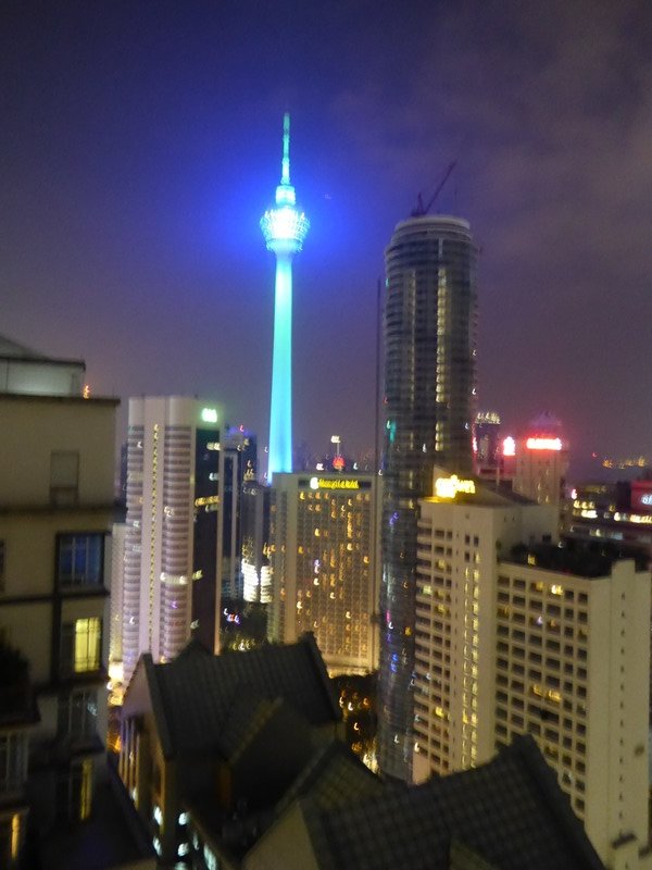KL Tower and view from our apartment