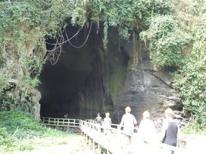 Gomantong Cave entrance