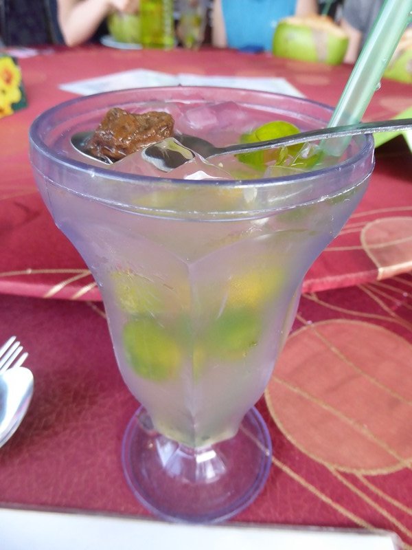 Iced Lime Juice in Ranau