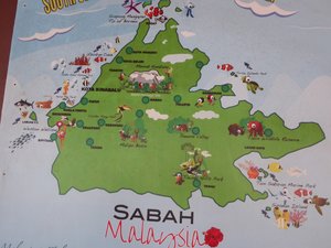 Map of Sabah Malaysia (1)