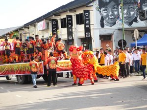 Kuching Temple celebration parade