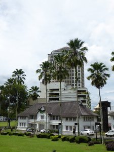 Natural History Museum in Kuching - which was closed