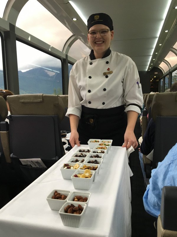 Service and food on Rocky Mountaineer was magnificent in Silverleaf (11)