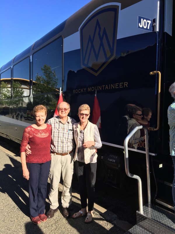 Completing our 2-day journey on Rocky Mountaineer from Vancouver to Jasper (3)