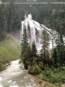 Murray Creek Falls between Kamloops and Jasper