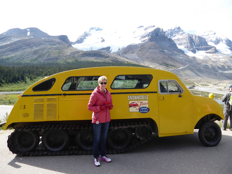 Columbia Icefields - the old Ice Explorer