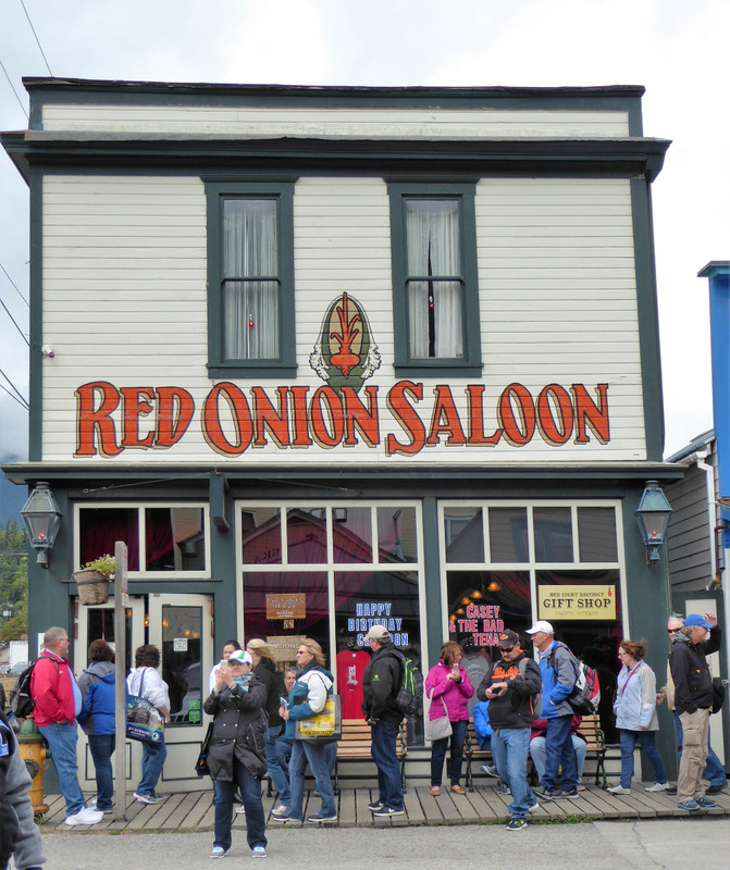 Skagway - famous Red Onion Saloon + Brothel