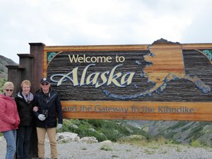 Alaska sign seen driving back to Skagway (3)