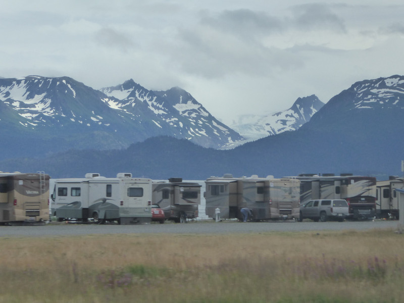 We saw 100s and 100s of RVs in Alaska