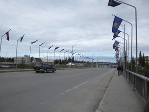 Fairbanks Alaska - the flag bridge (2)