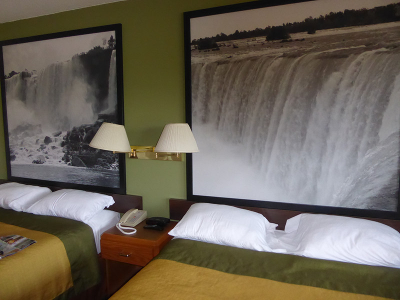 Our hotel at Niagara