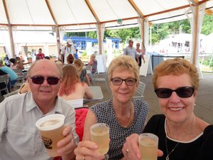 Hornblower Boat cruise  - celebration drinks (1)