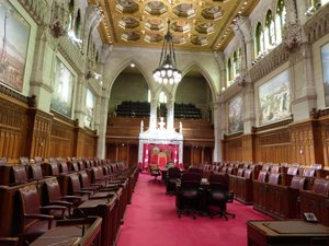 Inside Central Building Parliament Hill Ottawa - Senate (1)