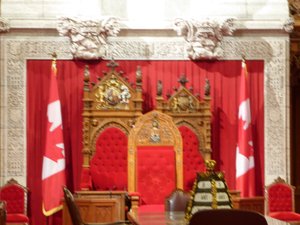 Inside Central Building Parliament Hill Ottawa - Senate (3)