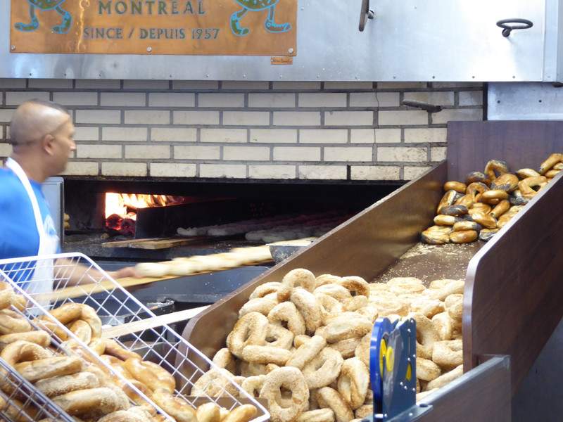 Incredible bagels in St Viateur in Montreal (2)