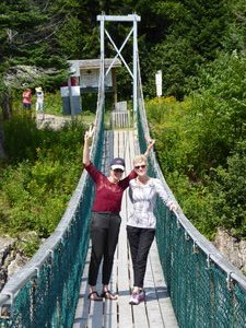Fundy Trail New Brunswick - suspension bridge area (1)