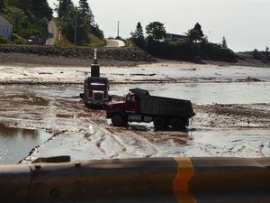Low tide in St Martin New Brunswick (2)