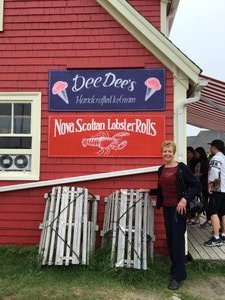 Lobster rolls at Peggys Cove - yum (2)