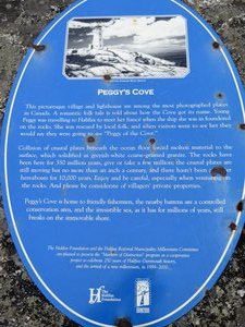 The story of Peggys Cove