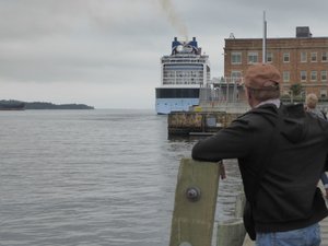 Cruiseship warf in Halifax Harbourside (2)
