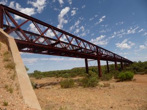 150.1 Algebuckina Bridge for Old Ghan which closed in 1980 (2)