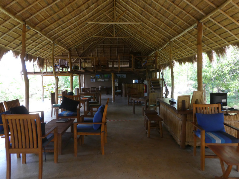 Dining at Yala Adventure hotel Udawalawe National Park