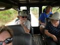 In the jeep at Udawalawe National Park