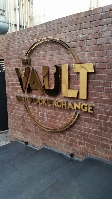 The Vault Stockexchange bar in Chennai