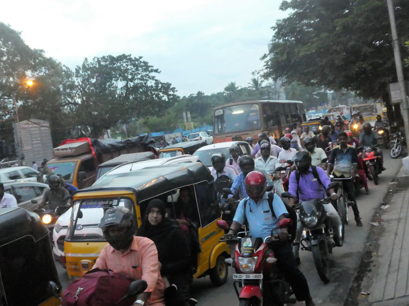 Frenetic chaos in Chennai India (1)