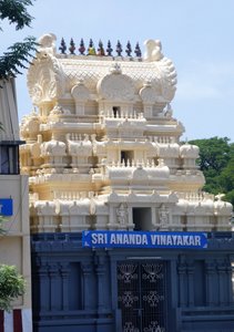 Southern Chennai India - Hindu Temple in Kasturiba Nagar (3)