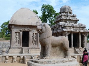 Mamallapuram one of Shore Temples south of Chennai (2)