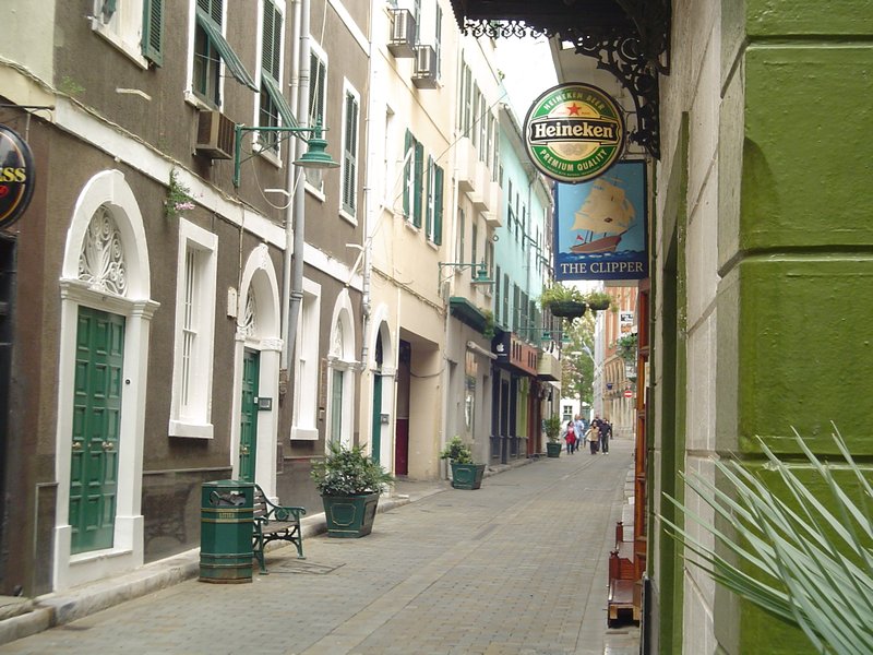 streets in Gibraltar