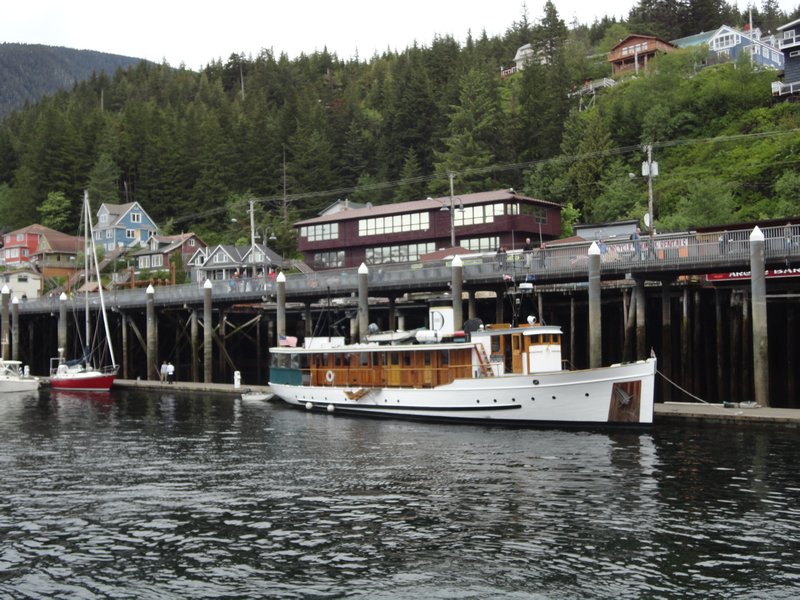 Juneau Harbor Cruise Boat